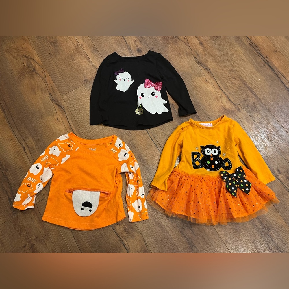 Set of baby girl 12 month Halloween clothes